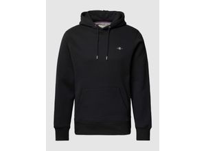 7325707163159 - Hoodie mit Label-Stitching Modell SHIELD