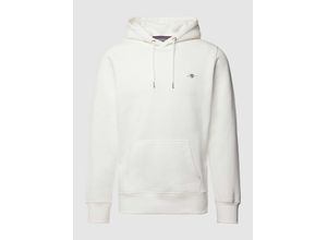 7325707163333 - GANT Original Shield Logo Hoodie Eggshell