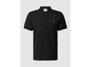 7325707171291 - Poloshirt mit Label-Stitching Modell SHIELD