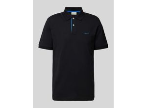 7325707176449 - Regular Fit Poloshirt mit Label-Stitching