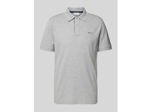 7325707176548 - Regular Fit Poloshirt mit Label-Stitching