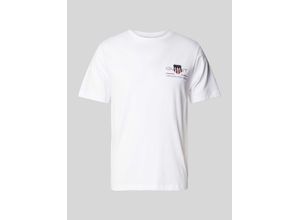 7325707177743 - GANT Archive Shield Small Logo T-Shirt White