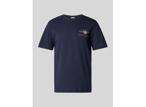 7325707177842 - GANT Archive Shield Small Logo T-Shirt Evening Blue