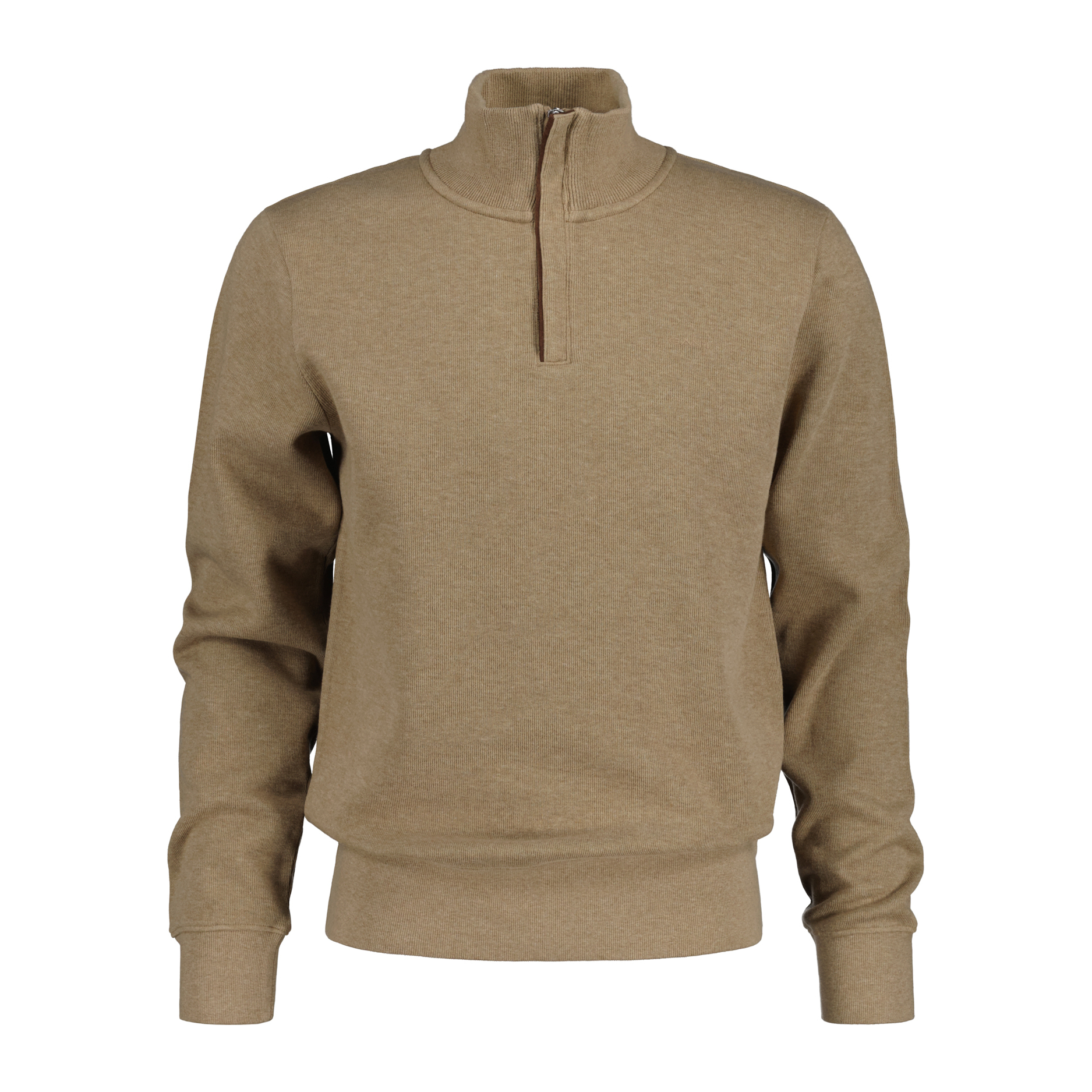 7325707323270 - Pullover mit halbem Reißverschluss und Stehkragen Sacker Rib