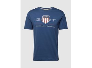 7325707411076 - T-Shirt mit Label-Print Modell ARCHIVE SHIELD