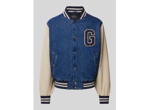 7325707476877 - College-Jacke in Denim-Optik Modell DENIM VARSITY