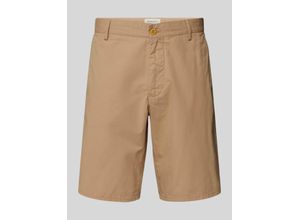 7325707483202 - Relaxed Fit Shorts mit Gürtelfalten