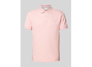 7325707506253 - Regular Fit Poloshirt mit Label-Stitching