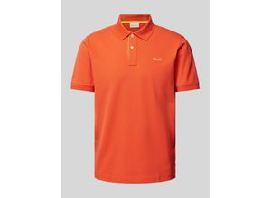 7325707506529 - Regular Fit Poloshirt mit Label-Stitching