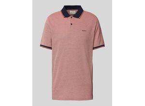 7325707615313 - Slim Fit Poloshirt mit Label-Stitching