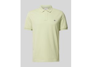 7325707629525 - Regular Fit Poloshirt mit Label-Stitching Modell SHIELD