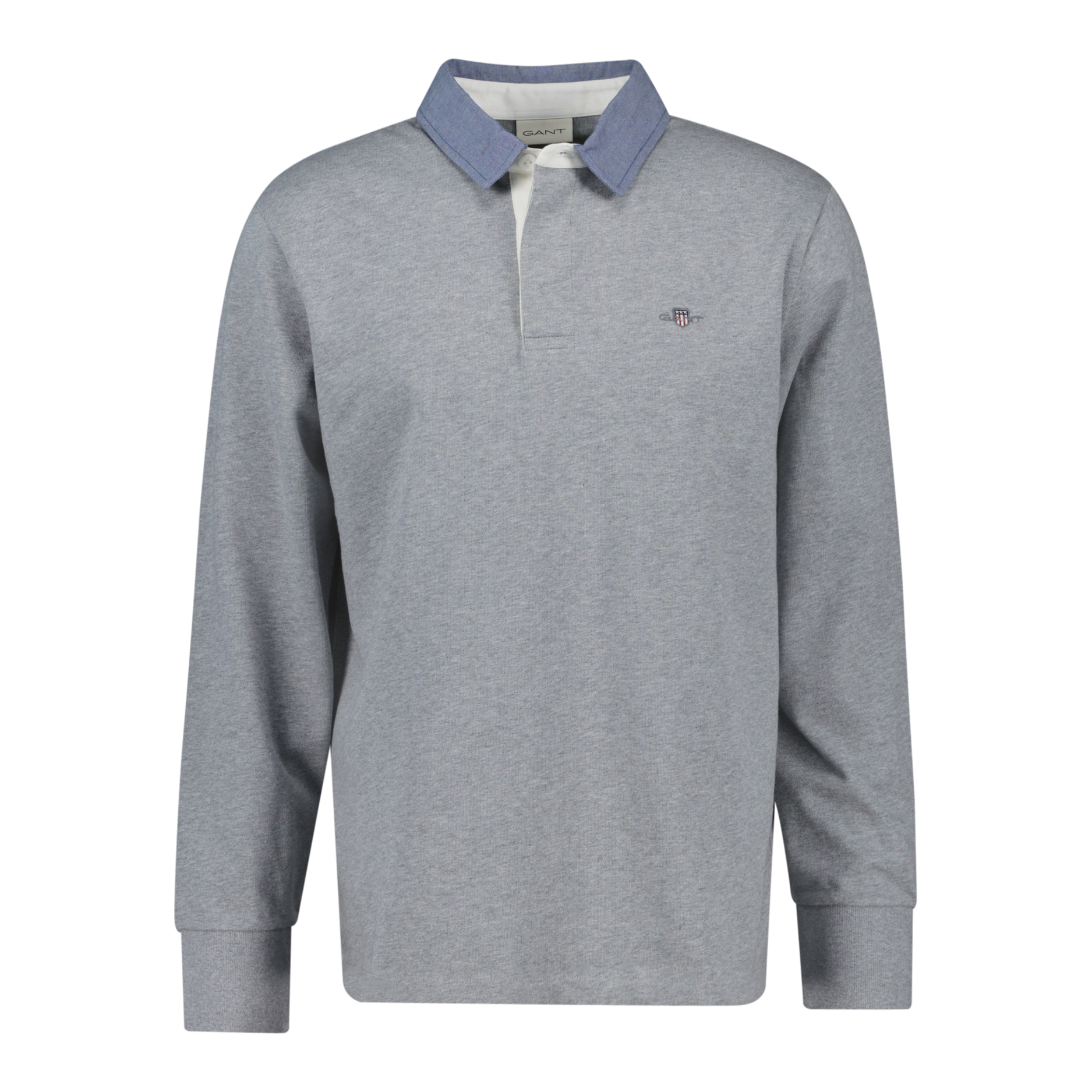 7325707811159 - Langärmeliges Polo-Shirt Reg Chambray Heavy