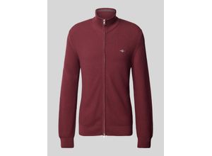 7325707848148 - Cardigan mit Strukturmuster