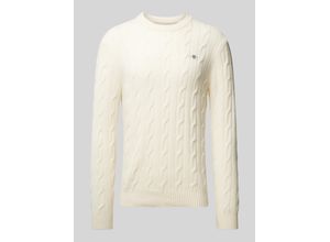 7325707861956 - Pullover mit Rundhalsausschnitt Lambswool Cable