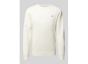 7325707874512 - Strickpullover aus reiner Lammwolle mit gerippten Abschlüssen 7325707874512 - Strickpullover aus reiner Lammwolle mit gerippten Abschlüssen