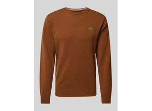 7325707974786 - Strickpullover aus Wolle mit Rundhalsausschnitt