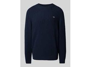 7325708008091 - Strickpullover mit Label-Stitching 7325708008091 - Strickpullover mit Label-Stitching