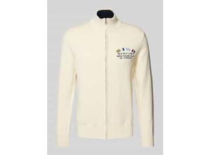 7325708075581 - Cardigan mit Zweiwege-Reißverschluss