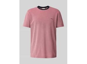 7325708075673 - T-Shirt mit Strukturmuster