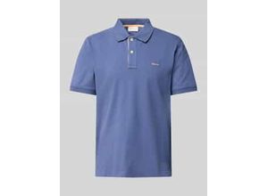 7325708133410 - Regular Fit Poloshirt mit Label-Stitching 7325708133410 - Regular Fit Poloshirt mit Label-Stitching