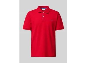 7325708133694 - Regular Fit Poloshirt mit Label-Stitching
