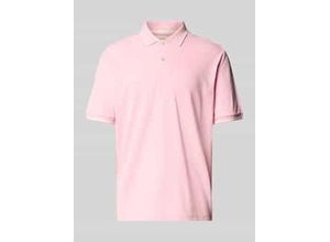 7325708180681 - Poloshirt mit Label-Stitching