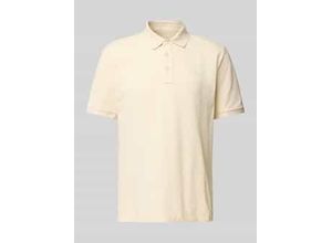 7325708181992 - Regular Fit Poloshirt von Label-Stitching Modell SUNFADED