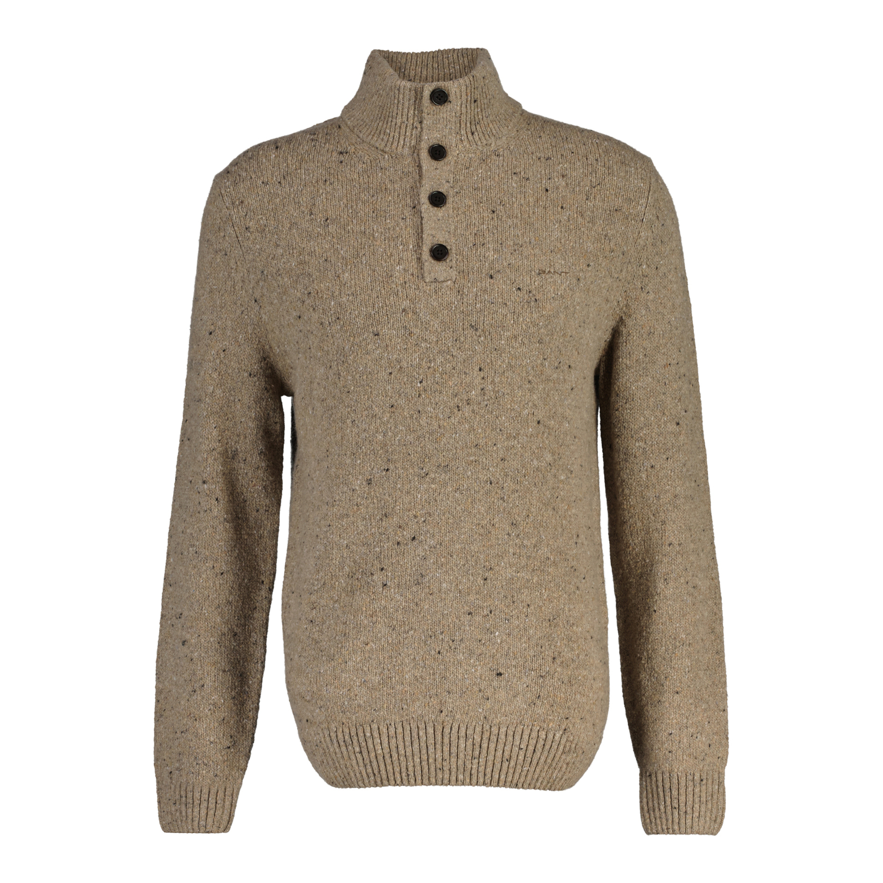 7325708375193 - Halbknopf ziehen Wool Blend Neps