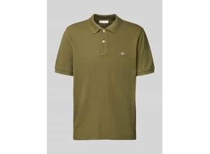 7325708531070 - Poloshirt mit Label-Stitching