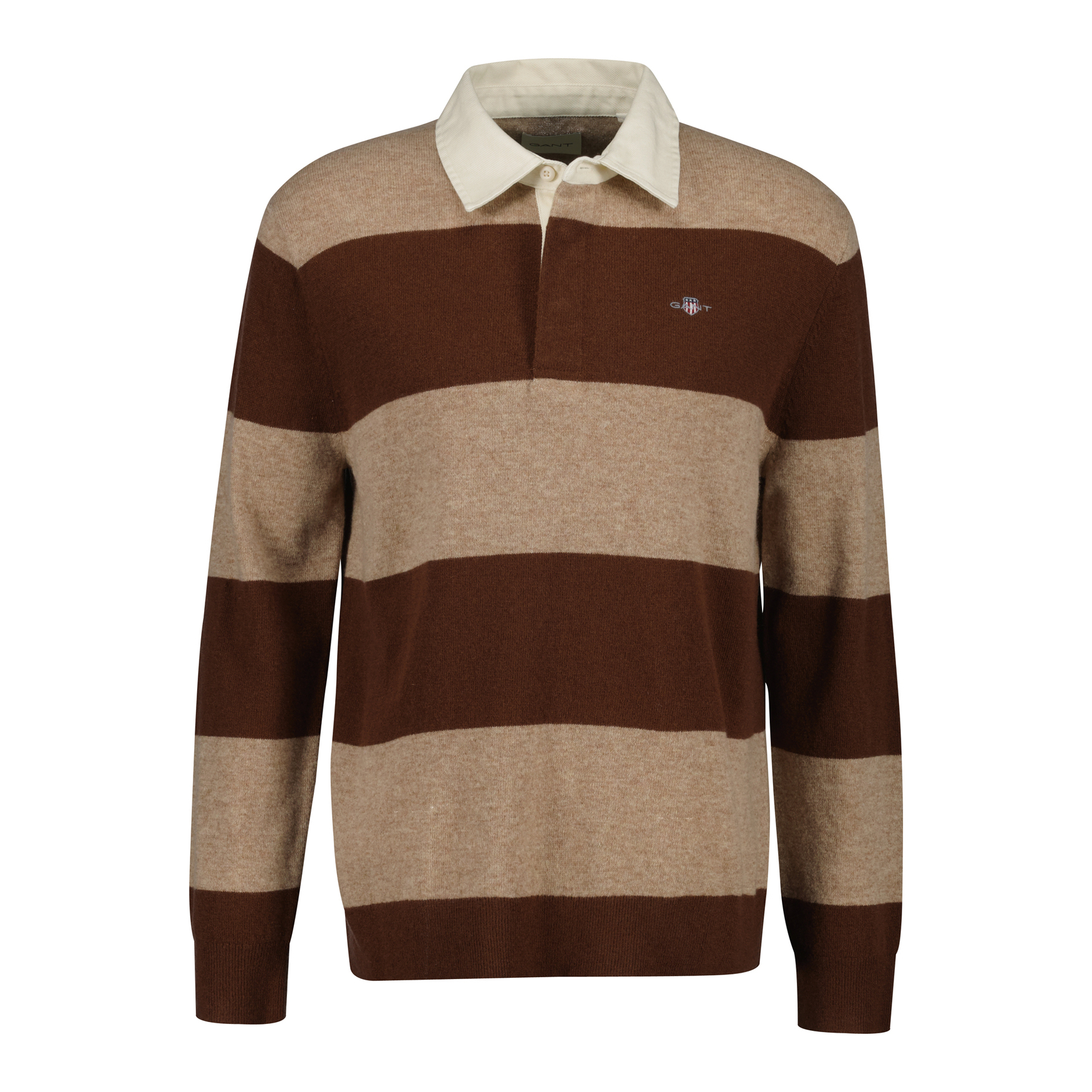 7325708531254 - Polo-Shirt Extrafine Lambswool Striped 7325708531254 - Polo-Shirt Extrafine Lambswool Striped