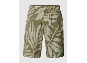 7325866932504 - Shorts mit Allover-Muster