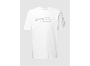 7325867247041 - T-Shirt mit Statement- und Label-Print