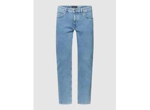 7325867898748 - Slim Fit Jeans mit Kontrastnähten Modell Sjöbo