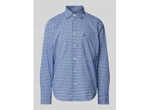 7325868389016 - Regular Fit Freizeithemd aus reiner Bio-Baumwolle mit Karomuster