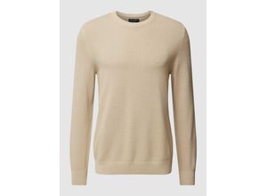 7325868493423 - Strickpullover mit Label-Detail 7325868493423 - Strickpullover mit Label-Detail