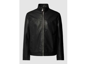 7325868583728 - Lederjacke mit Reißverschluss