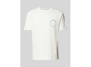 7325868604942 - T-Shirt mit Label-Print