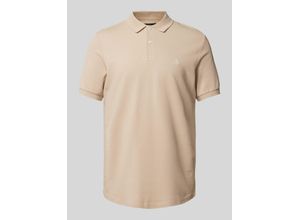 7325868608162 - Regular Fit Poloshirt mit Label-Stitching