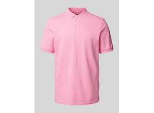 7325868608377 - Regular Fit Poloshirt mit Label-Stitching