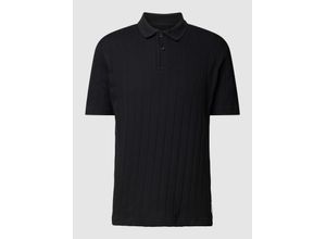 7325868609855 - Regular Fit Poloshirt mit kurzer Knopfleiste