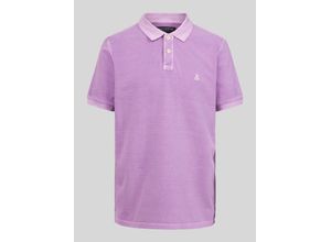 7325868700552 - Regular Fit Poloshirt mit Label-Stitching