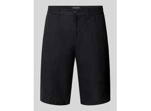 7325868784118 - Regular Fit Leinenshorts mit Gürtelschlaufen