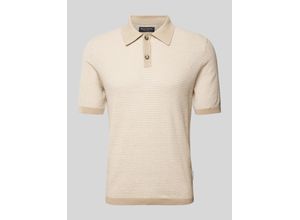 7325868798221 - Regular Fit Poloshirt mit kurzer Knopfleiste