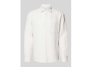 7325868799723 - Regular Fit Leinenhemd mit Streifenmuster 7325868799723 - Regular Fit Leinenhemd mit Streifenmuster