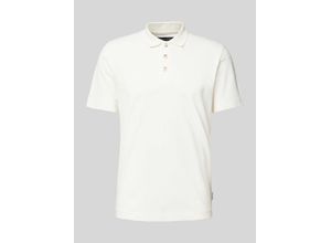 7325868847875 - Regular Fit Poloshirt mit Label-Detail