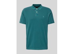 7325868849879 - Regular Fit Poloshirt mit Label-Stitching