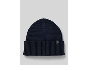 7325869023339 - Mütze in Strick-Optik mit Logo-Patch