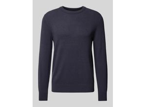 7325869023834 - Regular Fit Strickpullover aus softem Bauwolle-Schurwolle-Mix