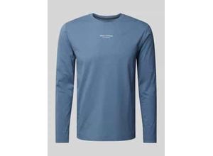 7325869122124 - Regular Fit Langarmshirt aus reiner Baumwolle