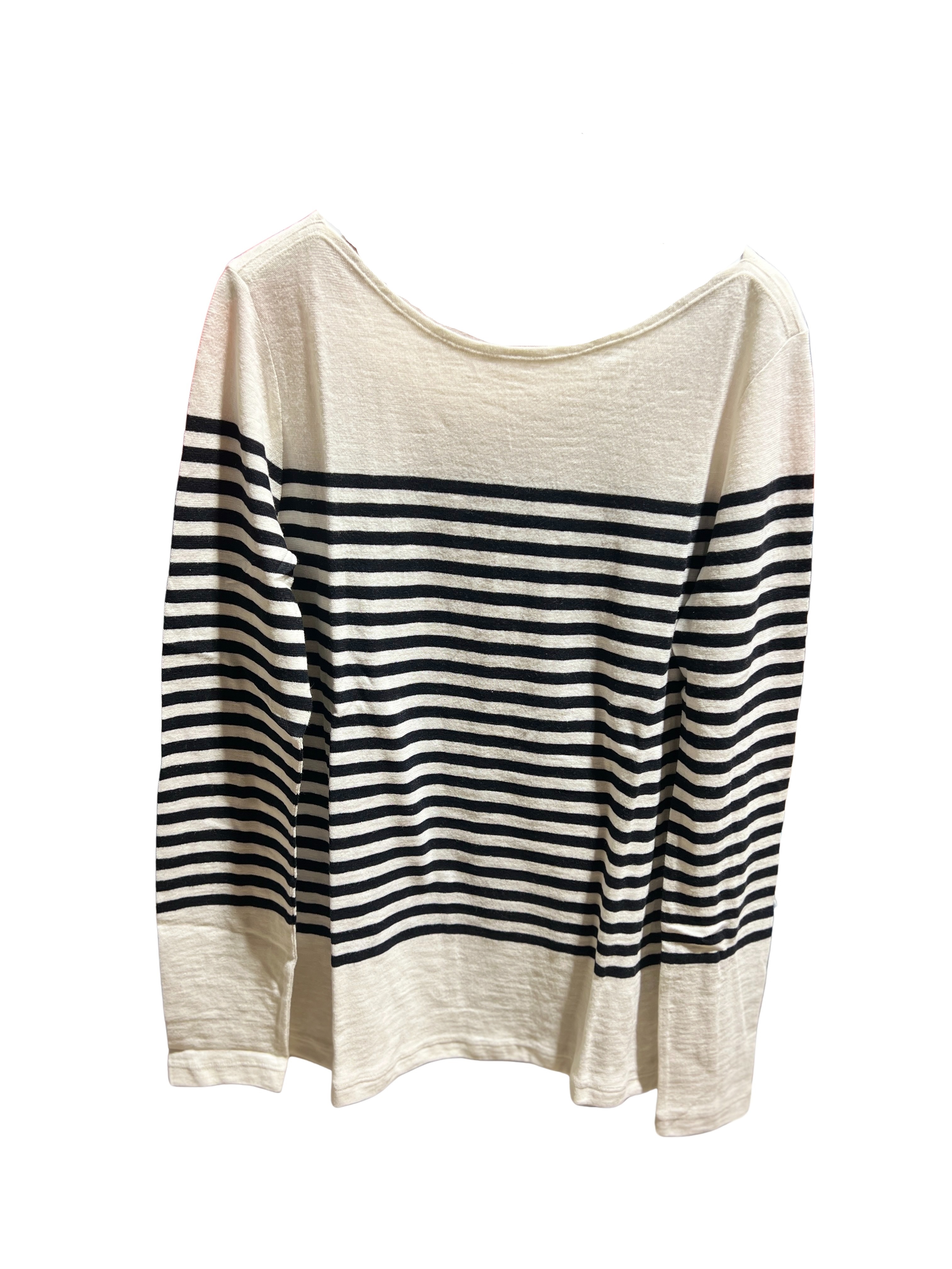 7325869178213 - Gestreiftes Langarm-T-Shirt mit U-Boot-Ausschnitt für Frauen Marc OPolo 7325869178213 - Gestreiftes Langarm-T-Shirt mit U-Boot-Ausschnitt für Frauen Marc OPolo